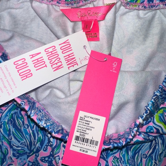 Lilly Pulitzer Jace Romper NWTS
Large
Lilac Romper Strapless - Picture 2 of 8